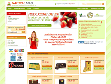 Tablet Screenshot of naturalmall.ro